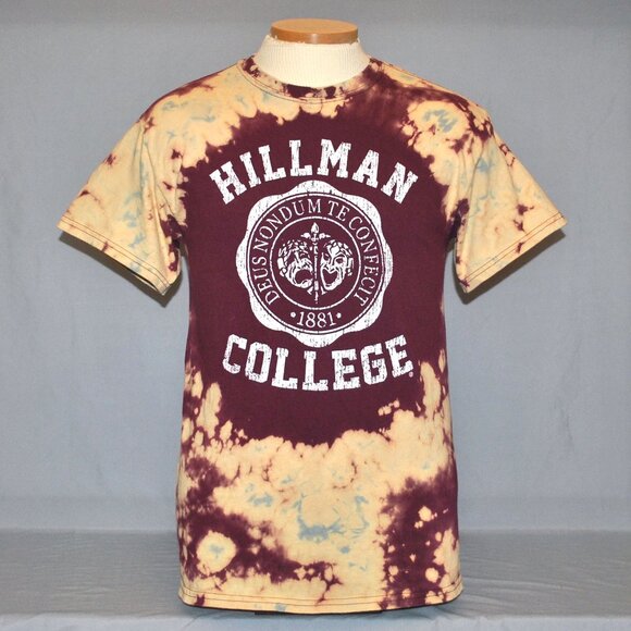 Gildan Other - Hillman College Size Medium Tie Dye A Different World Graphic Tee Gildan